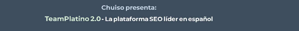 Teamplatino Chuiso opiniones